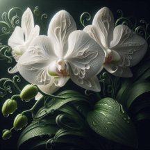 White Orchids