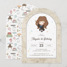 Harry Potter Chibi Hermione Wizard Birthday