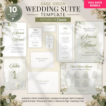 Sage Green Wedding Suite
