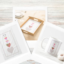 Valentine's Day Hearts Cute Simple Pretty Modern