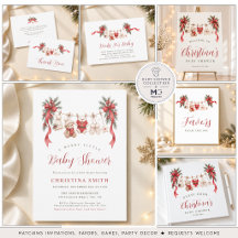A Merry Little Christmas Baby Shower