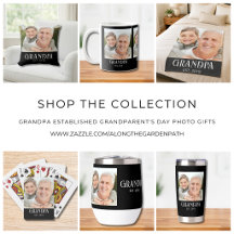 Grandpa Established Grandparent's Day Photo Gifts