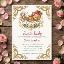Santa Baby Winter Baby Shower