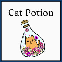 Magic Cat Bottle Design