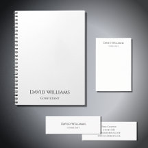 Modern Black White Home Office