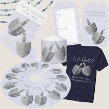 Hanukkah Dreidel Silver Bling Festival Of Lights