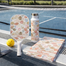 Soft Coastal Seashell Beach Pattern Sports & Tech