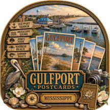 Gulfport Mississippi Postcards/Gifts