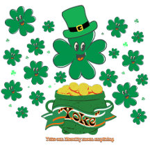 St.patrick's day celebrate green world 