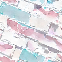 Shabby Chic Brick Texture Seamless Pattern