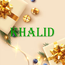 Khalid Name T-Shirt