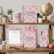 Pink Letters Teacher Appreciation Collection