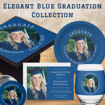 Elegant Blue Graduation Collection