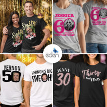 Milestone birthday t-shirts