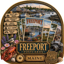 Freeport Maine Postcards/Gifts