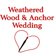 Nautical Weathered Wood with Anchor Wedding Suite
