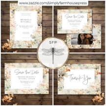 Romantic Neutral Vintage Hydrangeas Wedding