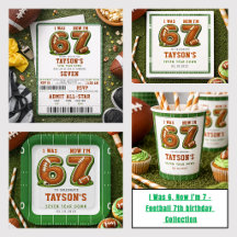 I Was 6, Now I’m 7 – Football America 7th Birthday