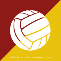 maroon and gold volleyball team colors