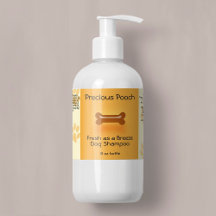 Dog Soap and Shampoo Labels