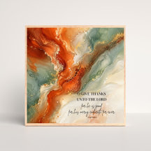 O GIVE THANKS UNTO THE LORD |Thanksgiving Gift