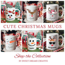 Cute Personalized Christmas Mug Gifts