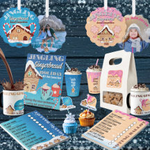 Jingling Gingerbread Build a House Party