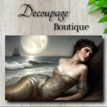 Mermaid Fantasy Decoupage Tissue Paper Collection