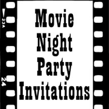Movie Night Invitations