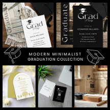 Graduation Modern Minimal Design