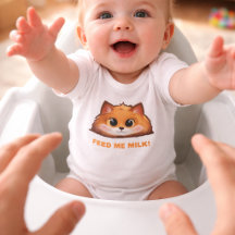 Peekaboo Fox Baby Shower - Fun & Adorable Keepsake