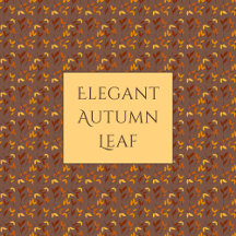 Elegant Autumn Leaf