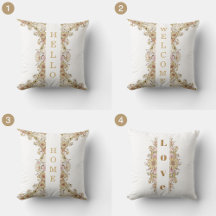 Botanical Aesthetic Pillow Collection
