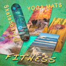 YOGA MATS  * SPORTS EQUIPMENT * SKATEBOARDS 