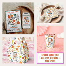 Sports Game Time All-Star Birthday Collection