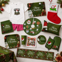 Golf Christmas themed on Putting Green 2026