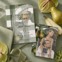 Perfect Pair Vintage Pear Bridal Shower Collection