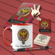 Clan MacDonald of Keppoch Tartan and Crest