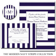 The Modern Navy Stripe Collection