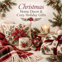 Christmas Home Decor & Cozy Holiday Gifts