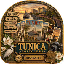 Tunica Mississippi Postcards/Gifts