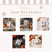 Kawaii Halloween 2nd Birthday Spooky Cute Pastel