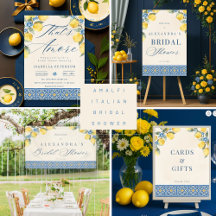 That's Amore Lemon Bridal Shower