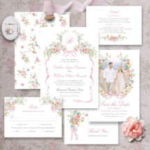 Bows and Wildflowers Victorian Wedding Collection