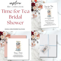 Time for Tea Floral Bridal Shower Collection