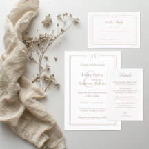 Monogram Ampersand Wedding