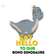Boho Dinosaurs 