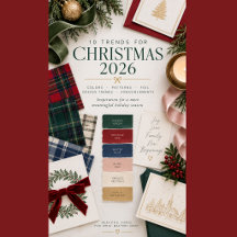 2026 Christmas Card & Invitation Design Trends 