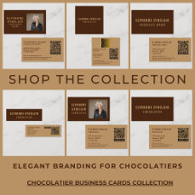 Chocolatier Business Cards Collection