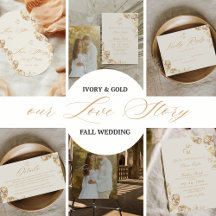 Elegant Gold Autumn Leafs